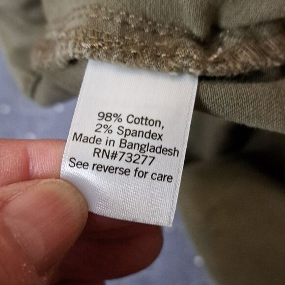 SO green zipper skirt size 13 - Picture 5 of 5